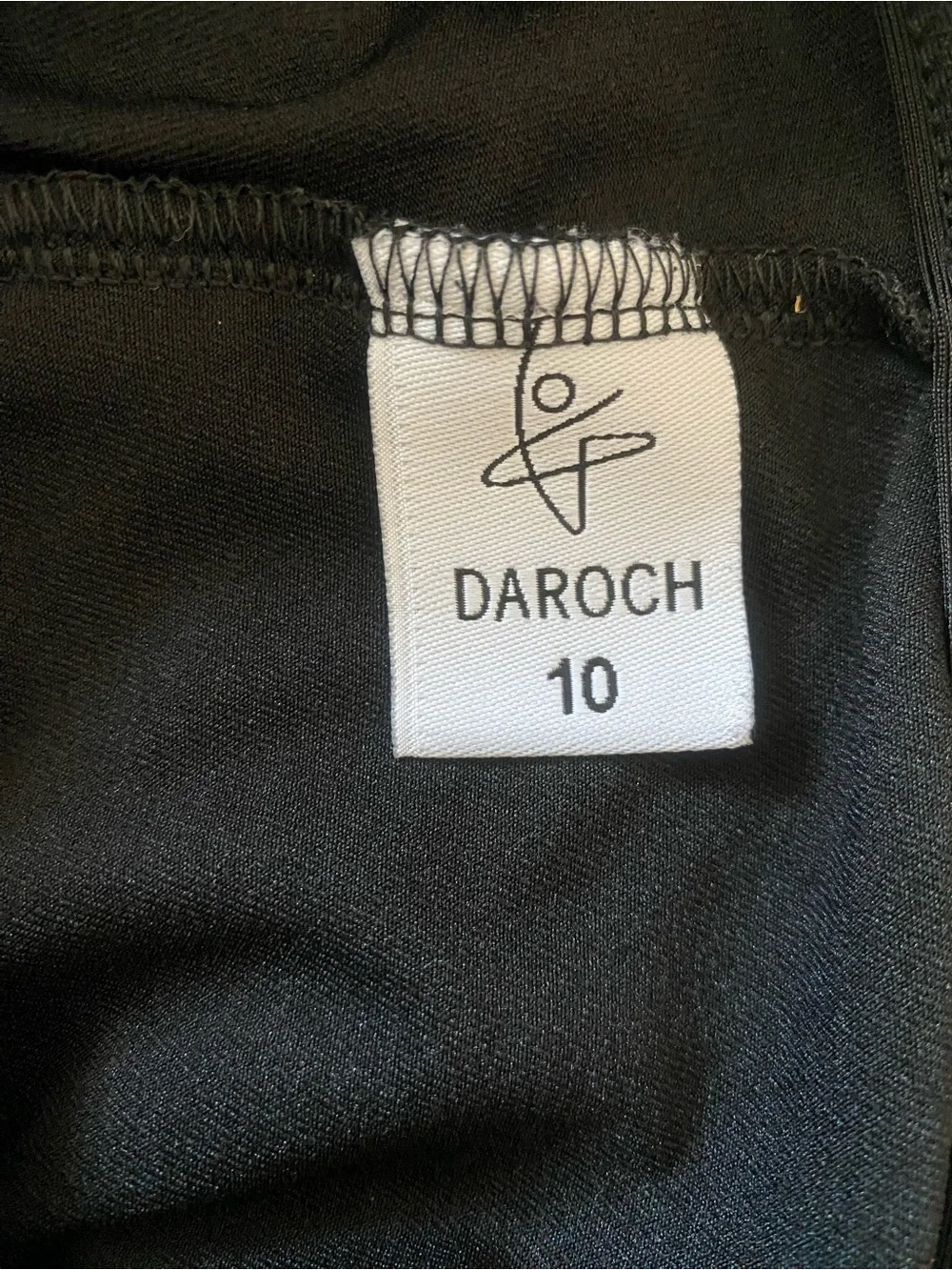 Daroch black leotard